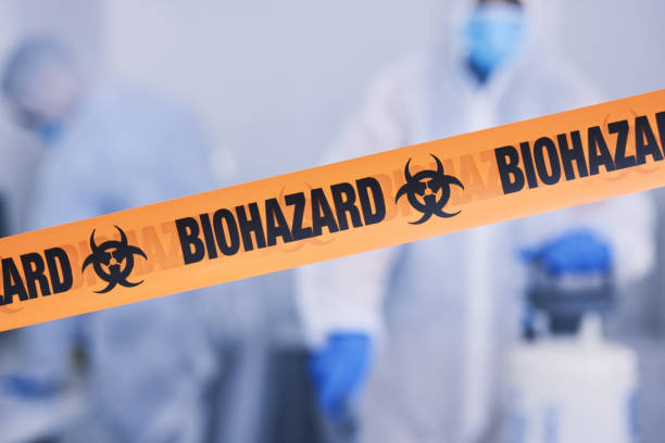 Professional Infectious Disease Decontamination technician working in Verona, NJ